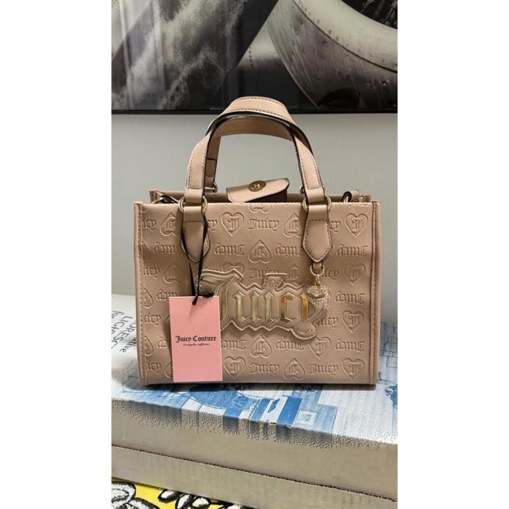 New Juicy Couture Pink Mini Tote Bag with Tags